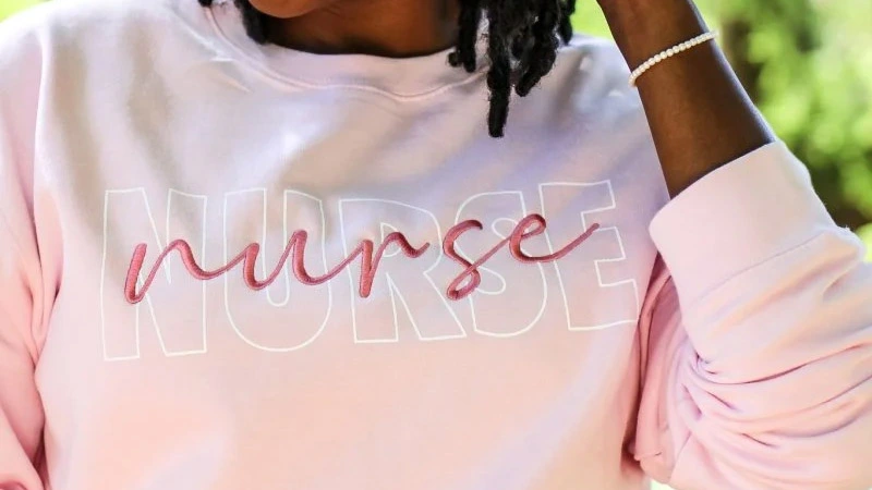 Embroidered-sweatshirt
